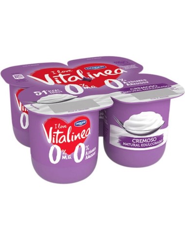 VITALINEA CREMOSO X4 0%