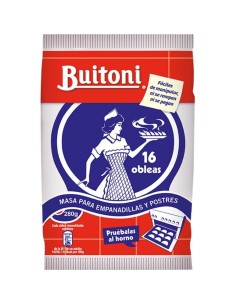 MASA EMPANADILLAS BUITONI 280 GR. 16 OBL