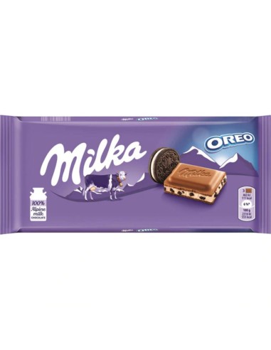 CHOCO MILKA OREO TABLETA 100G