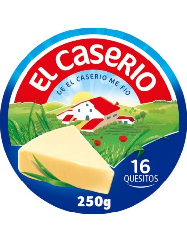 QUESO PORCI. EL CASERIO 16 UND. 250 GR