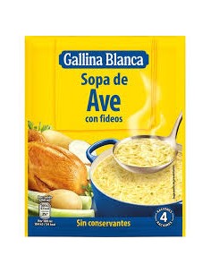 SOPA G.BLANCA AVE CON FIDEOS 2