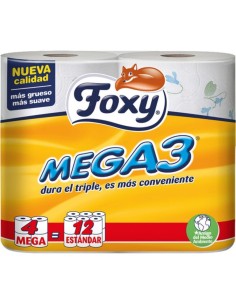PAPEL HIGIENE FOXY X4