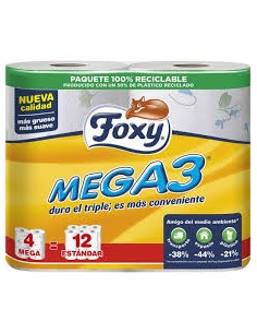 PAPEL HIGIENE FOXY X4 2
