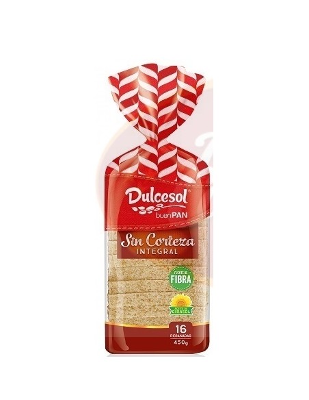 PAN SIN CORTEZA DULCESOL 350G