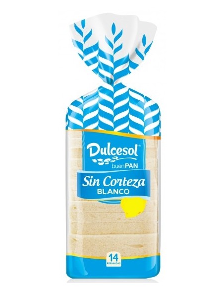 PAN SIN CORTEZA DULCESOL 350G