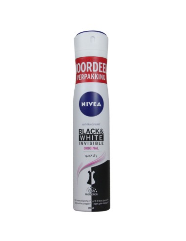NIVEA BLACK & WHITE SPRAY 200ML