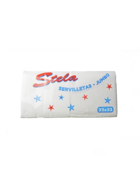 SERVILLETAS STELA DUPLO DECORAD. 140 UND