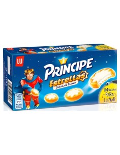 ESTRELLAS PRINCIPE CHOCO-BLANCO 150G