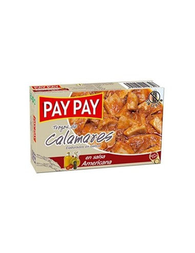 CALAMARES SALSA AMERICANA PAY PAY 165GR