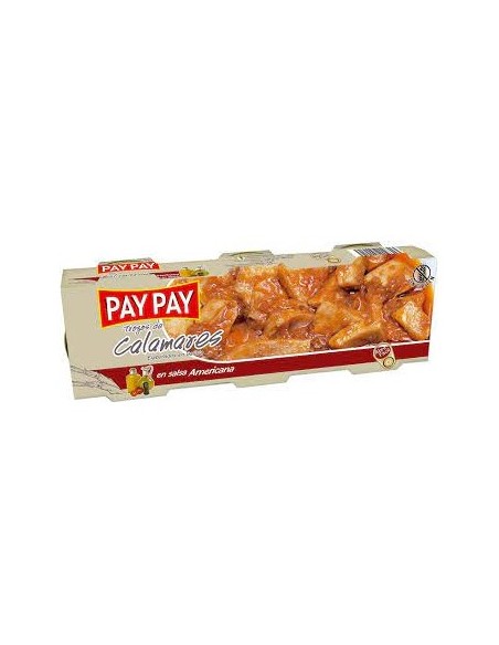 CALAMARES SALSA AMERICANA PAY PAY 165GR