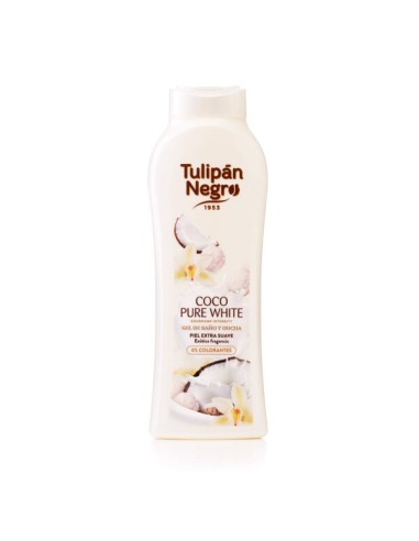 GEL TULIPAN NEGRO  COCO PURE WHITE 650ML