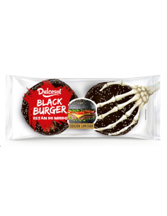 BURGUER BLACK DULCESOL X4