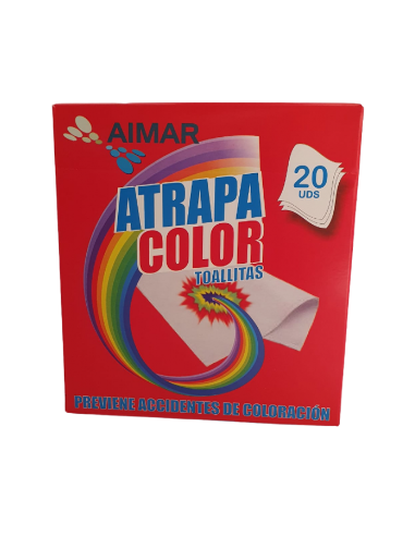 TOALLITAS ATRAPA COLOR AIMAR 20UND