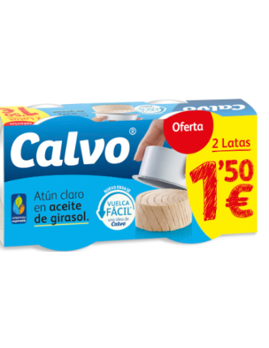 ATUN CALVO GIRASOL x2