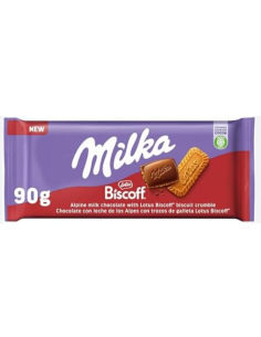 CHOCO MILKA BISCOFF TABLETA 90G