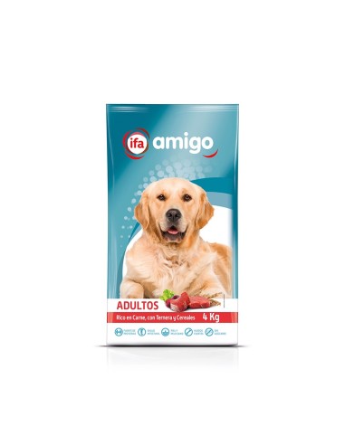 PIENSO PERRO TERNERA/CEREALES 4KG
