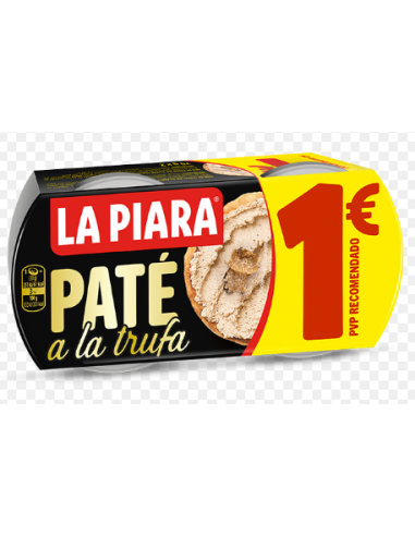 PATE LA PIARA TRUFA 75GX2