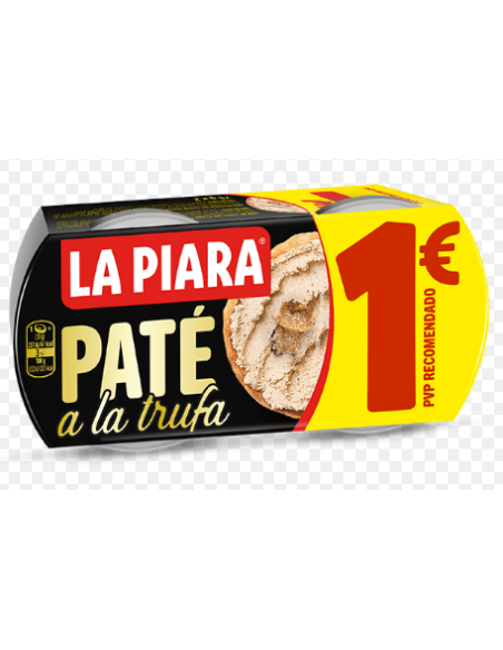 PATE LA PIARA TRUFA 75GX2