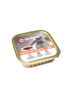 PATE GATO SALMON AMIGO 100G