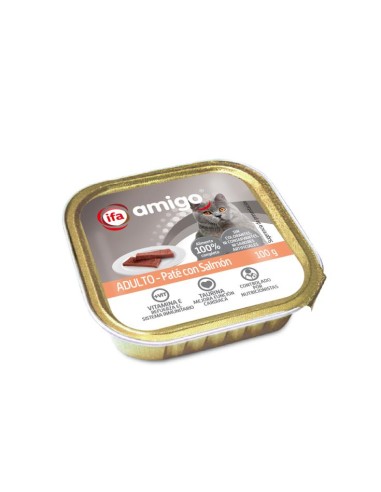 PATE GATO SALMON AMIGO 100G