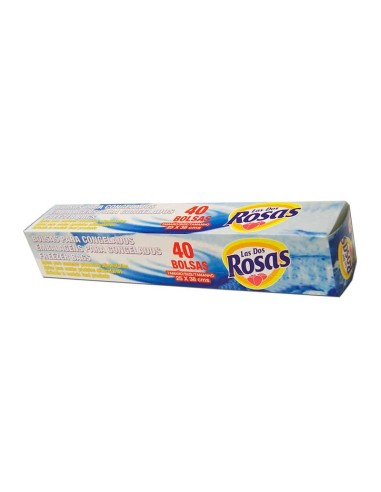 BOLSA CONGELADOS 40U. DOS ROSAS