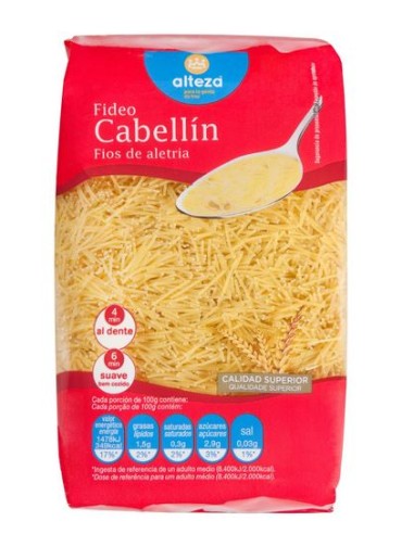 FIDEO CABELLIN ALTEZA 500G